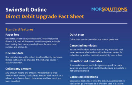 New Direct Debit Management System